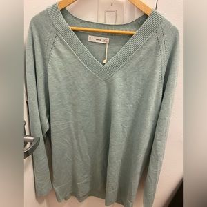 Mango V-neck Sweater